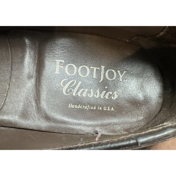 Footjoy Classic Brown Tassel Loafers Vibram Soles Golf Shoes 78606 Mens Sz 8.5B main image 11
